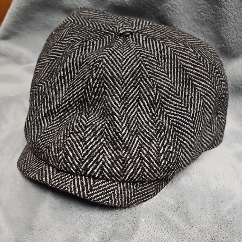 Boston Scally, The Baker Boy - Grey Herringbone - Picture 4 of 4